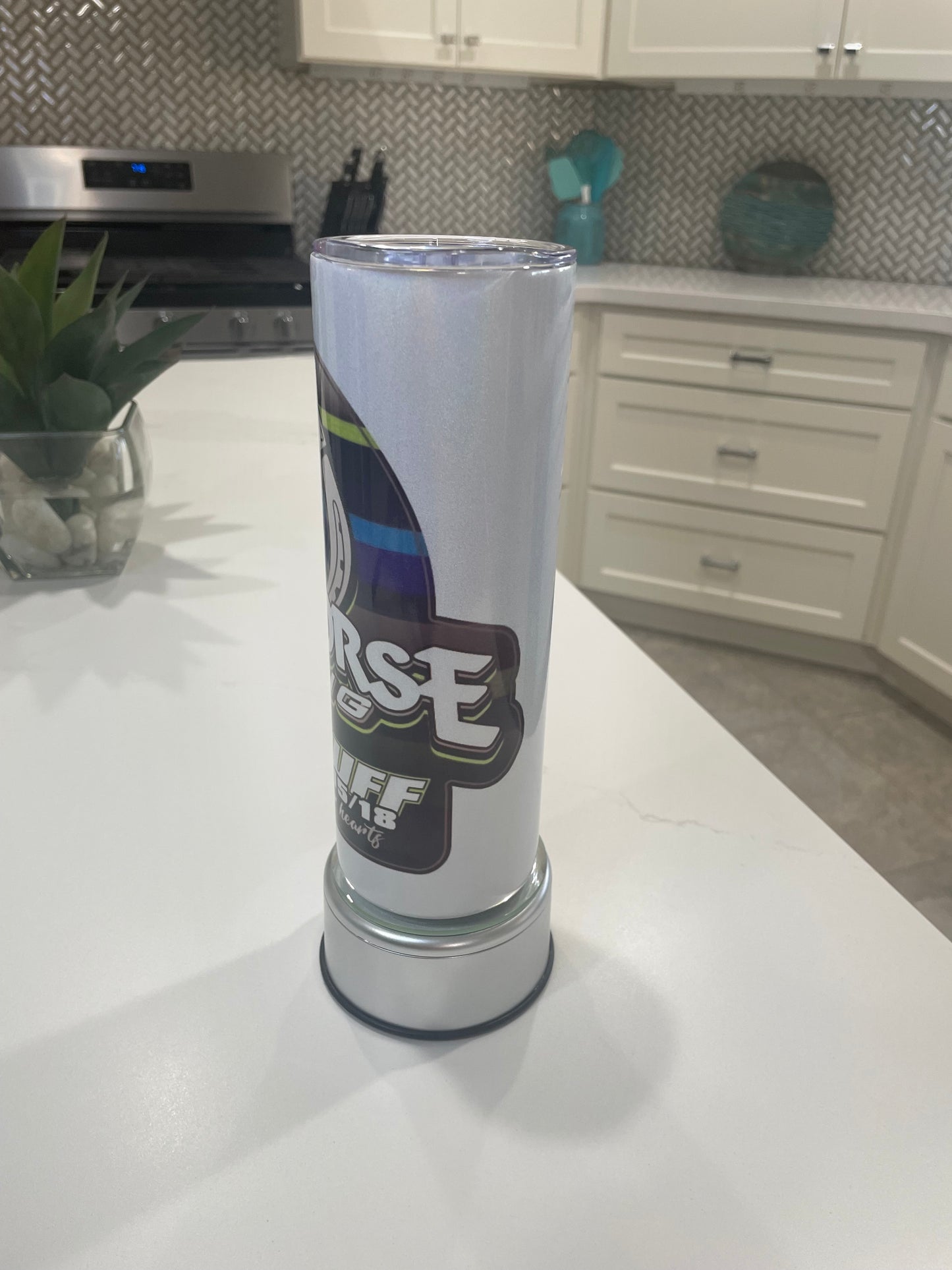 Plain White Tall 20oz Skinnys