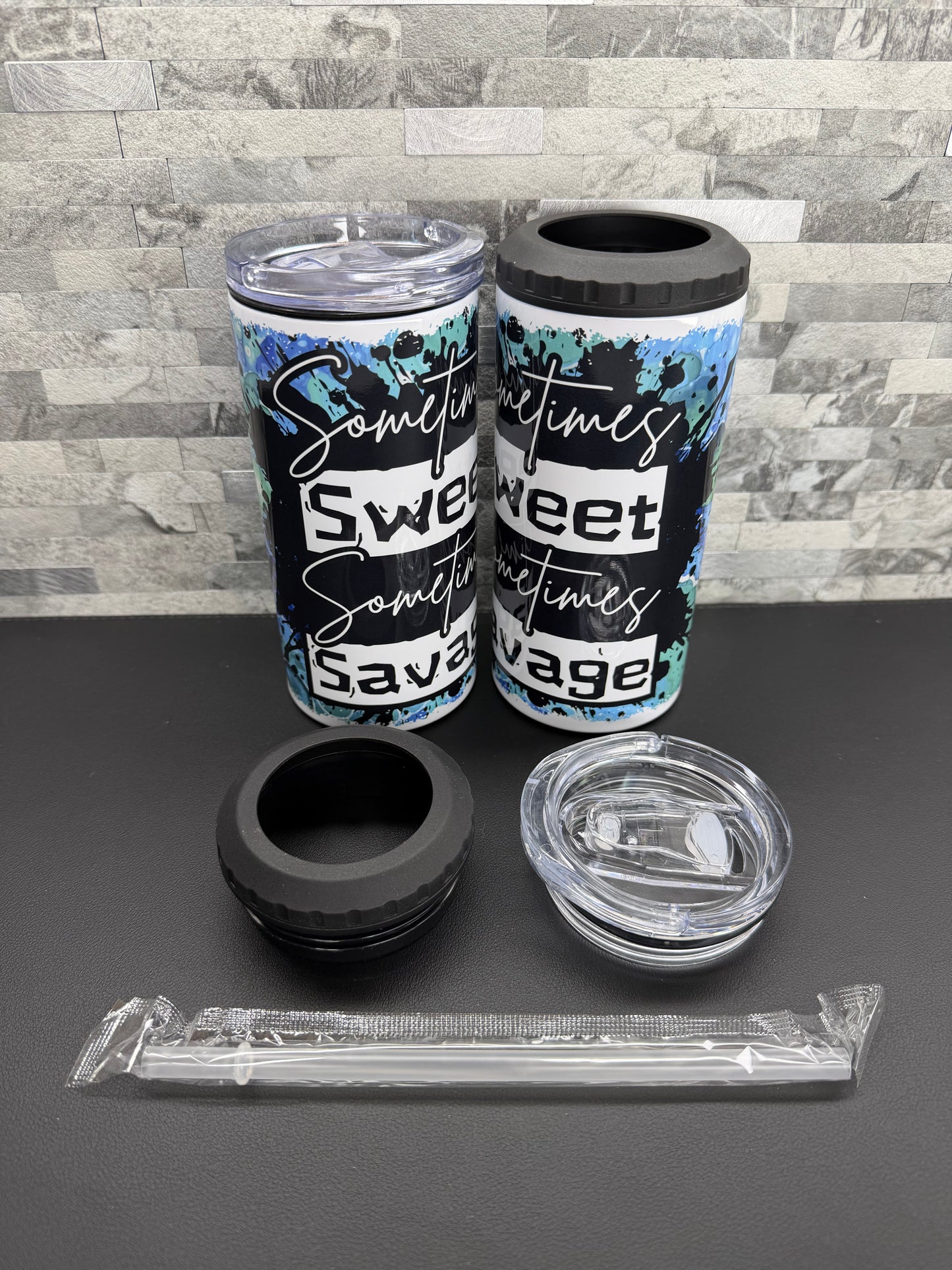 Tall Can Cooler Cups 4-1