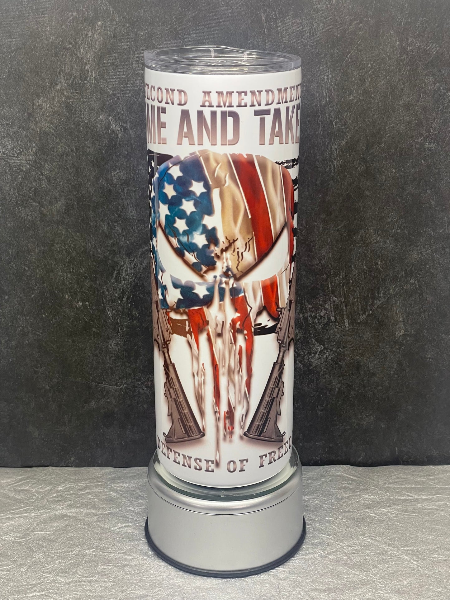 Plain White Tall 20oz Skinnys