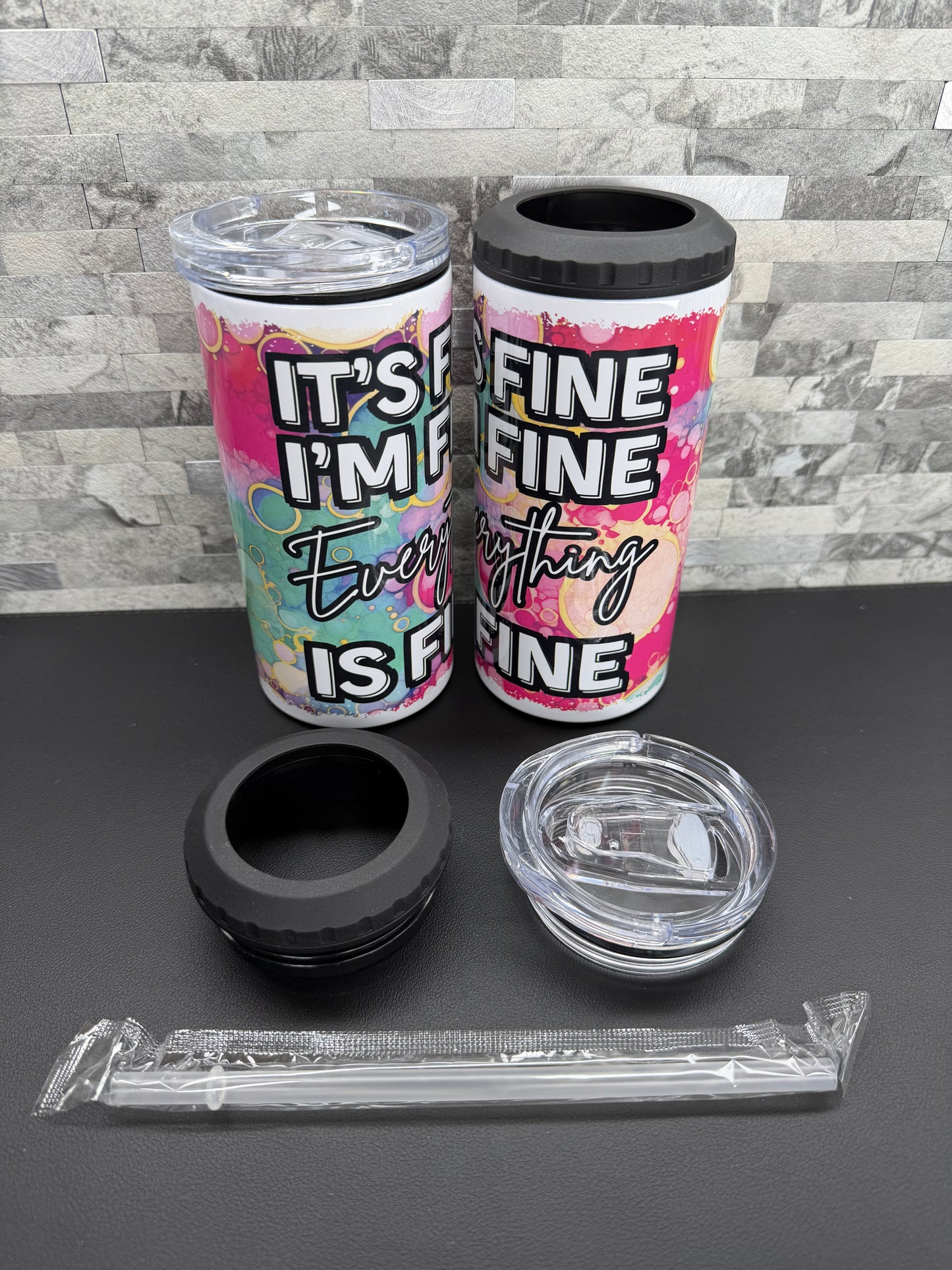 Tall Can Cooler Cups 4-1