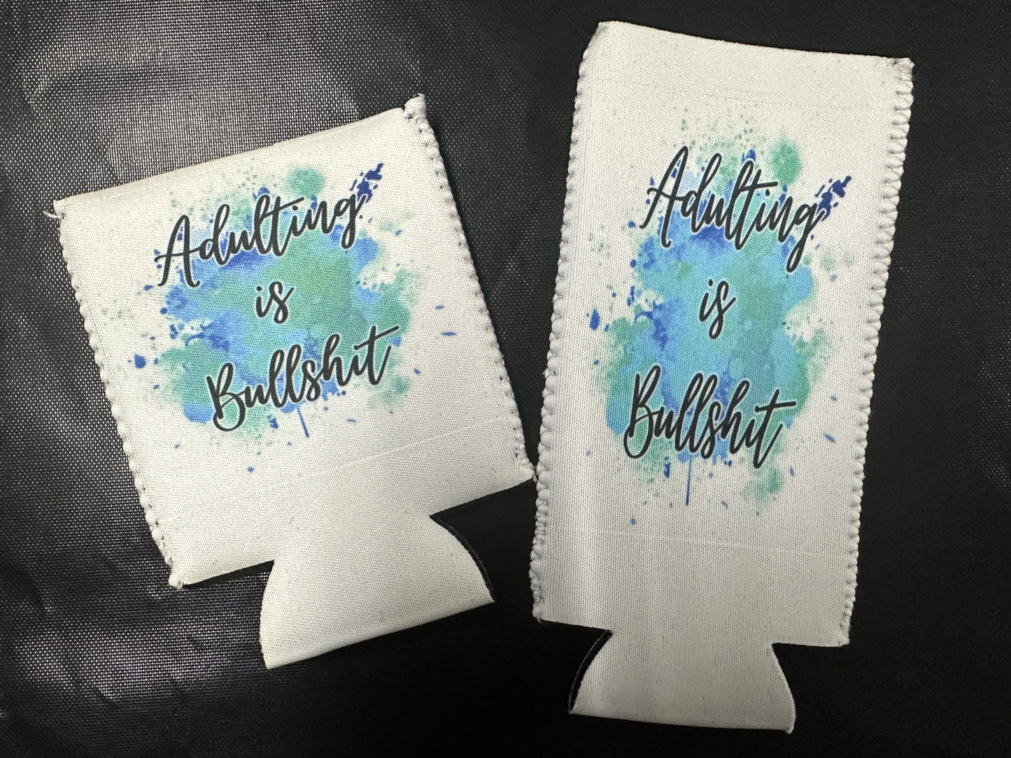 Regular or Tall Skinny Soft Koozies 12oz