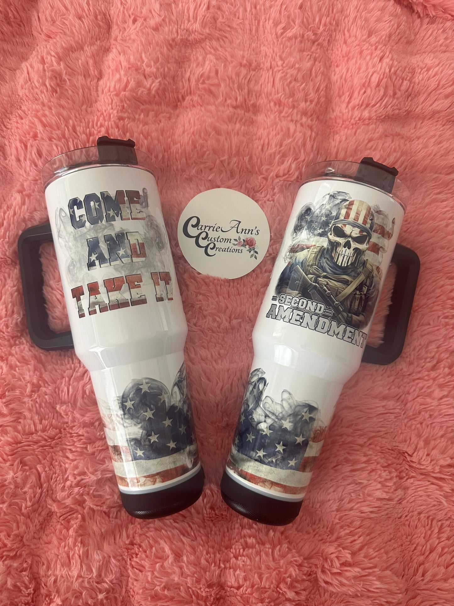 Custom 40oz Bluetooth Speaker Cups with Handle