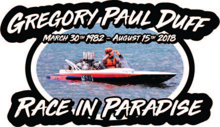 Small Greg Duff Memorial Stickers