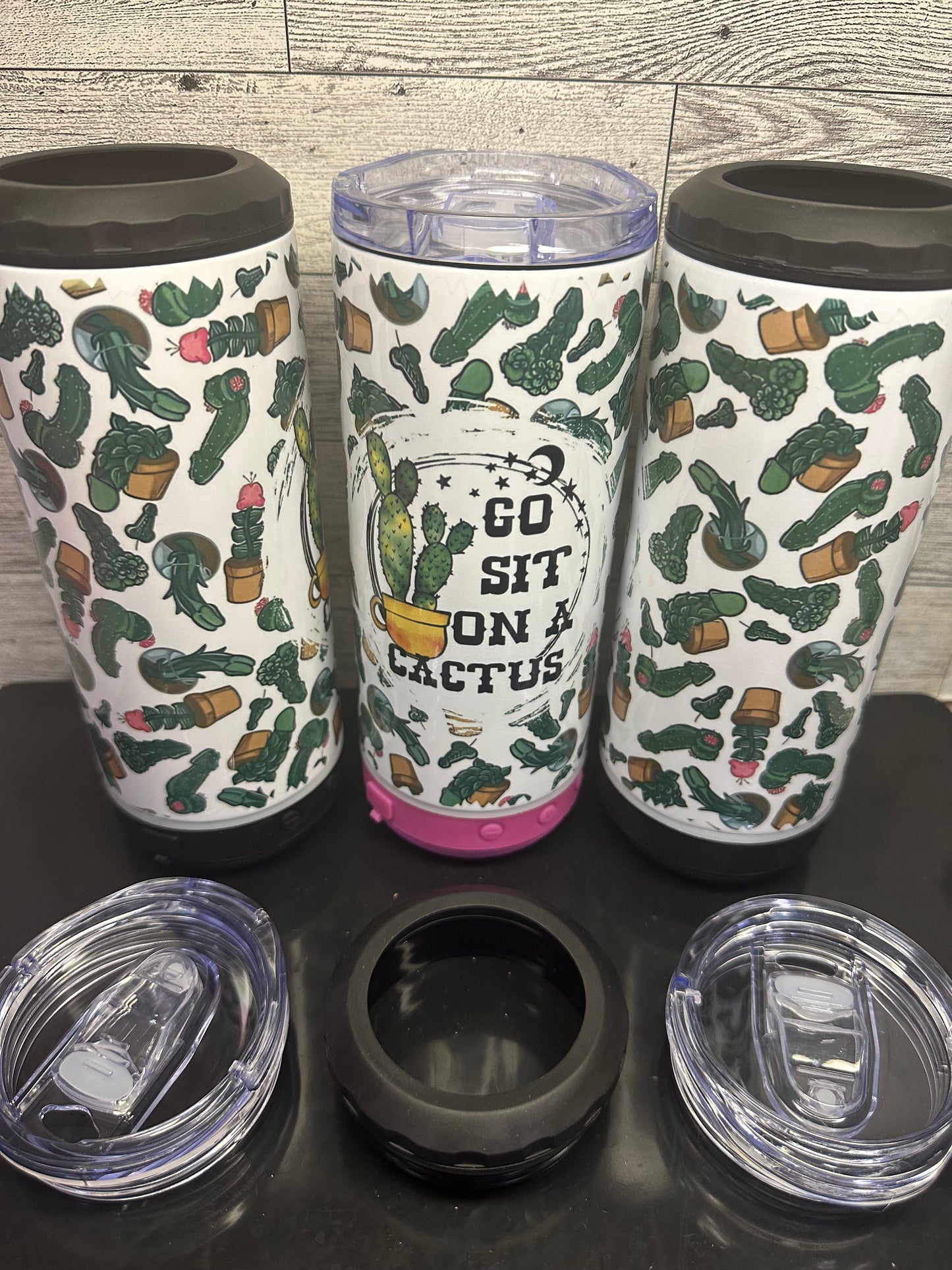 4-1 Bluetooth Speaker Can Cooler Cups