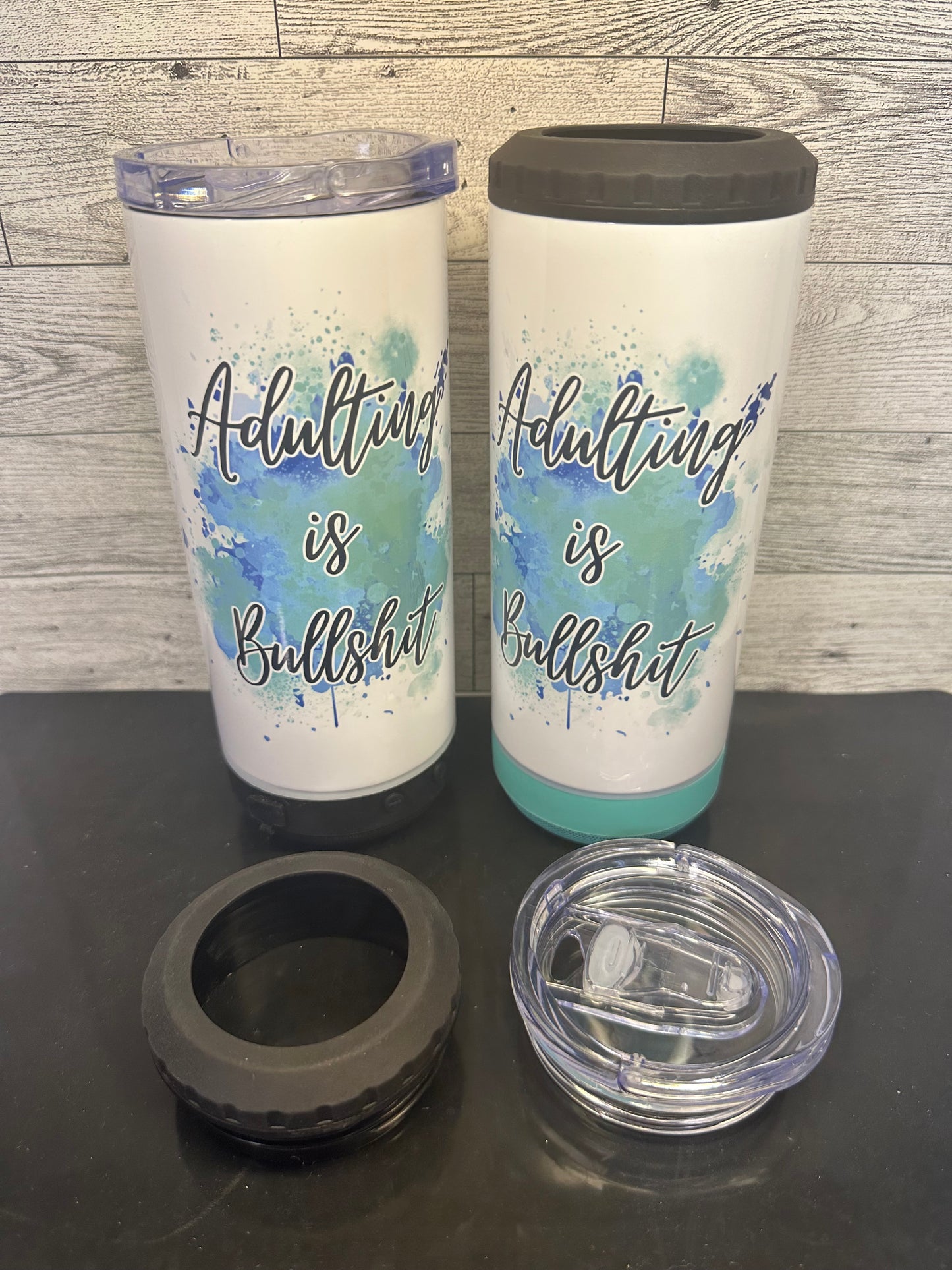 4-1 Bluetooth Speaker Can Cooler Cups