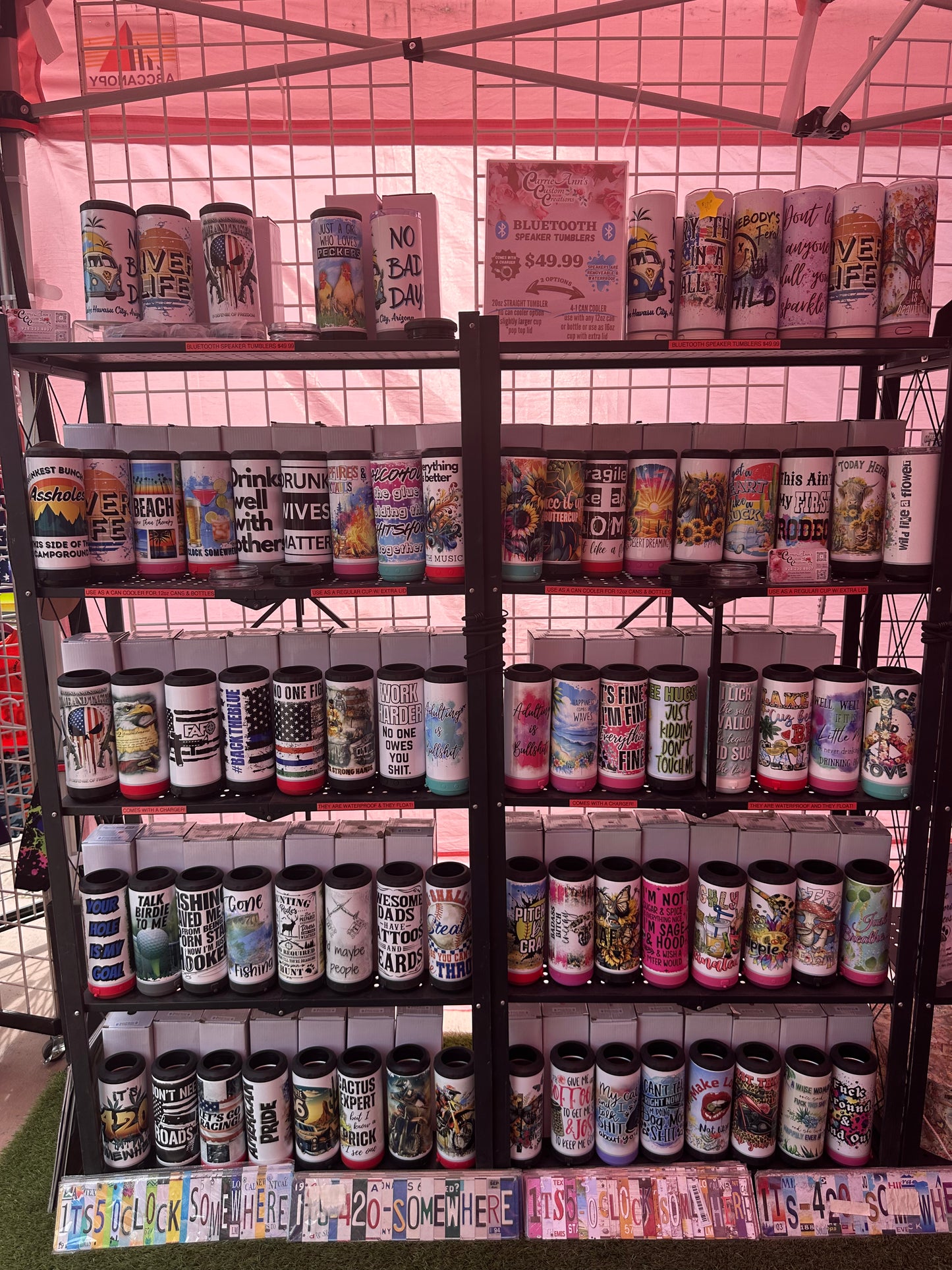 4-1 Bluetooth Speaker Can Cooler Cups