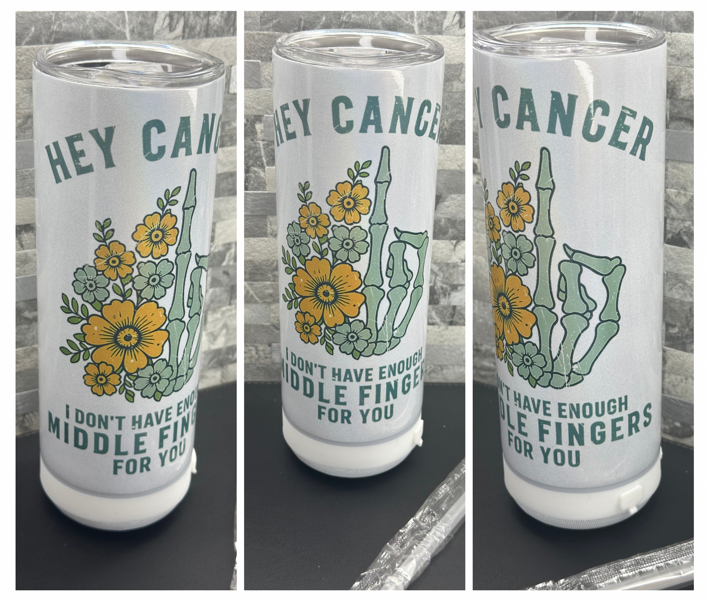 Bluetooth Speaker Tumblers 20oz Skinnys