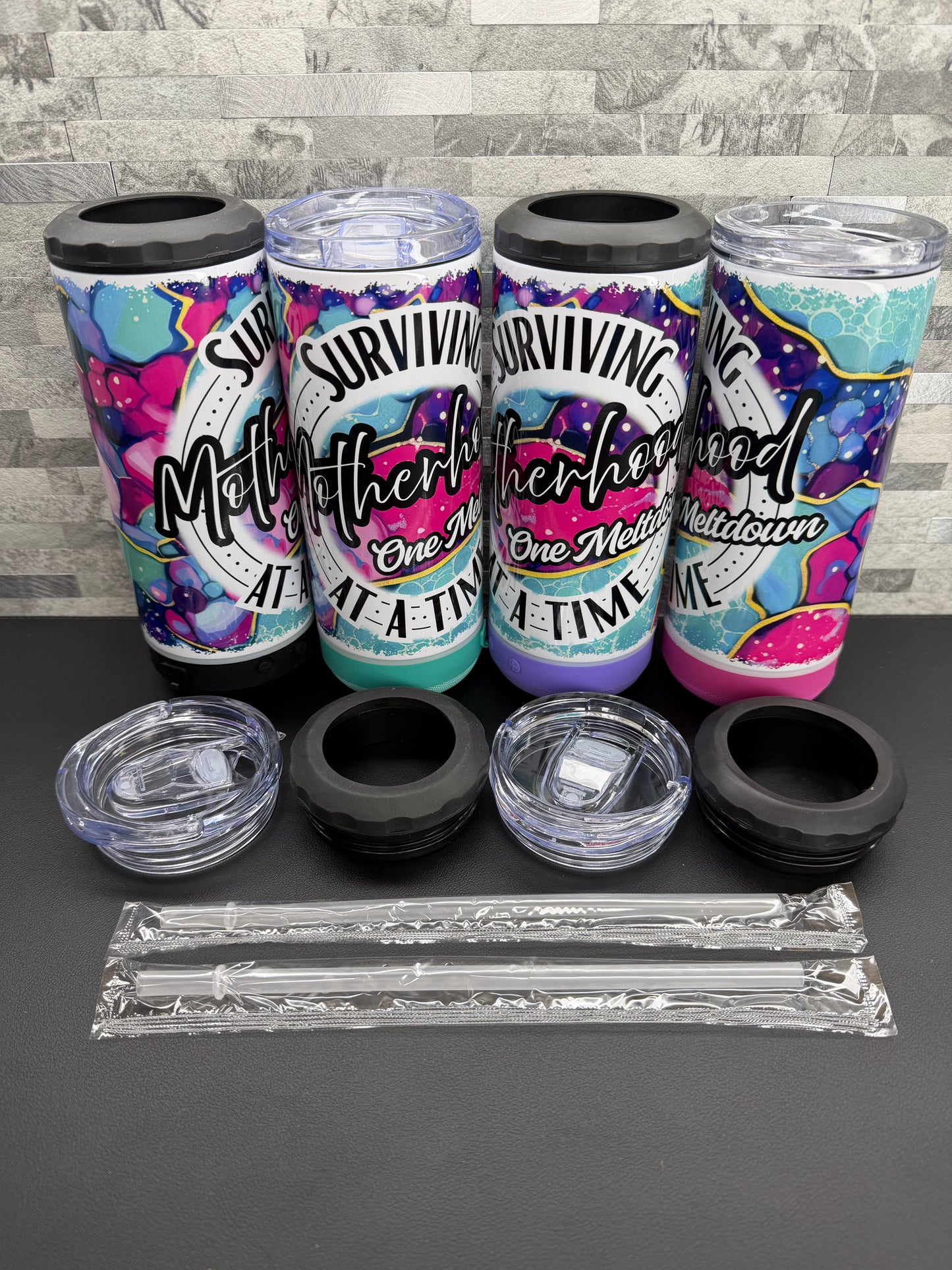 4-1 Bluetooth Speaker Can Cooler Cups