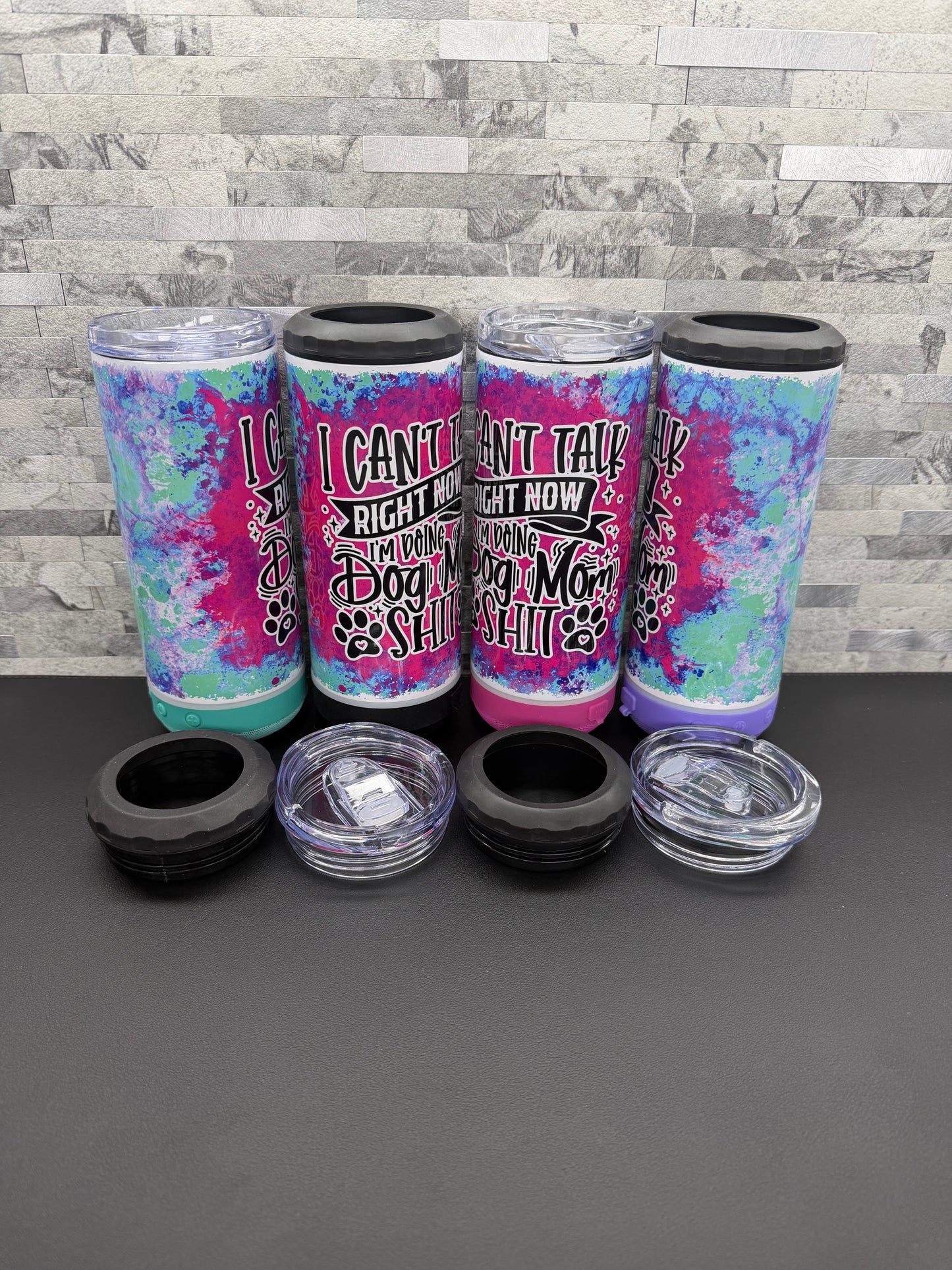 4-1 Bluetooth Speaker Can Cooler Cups