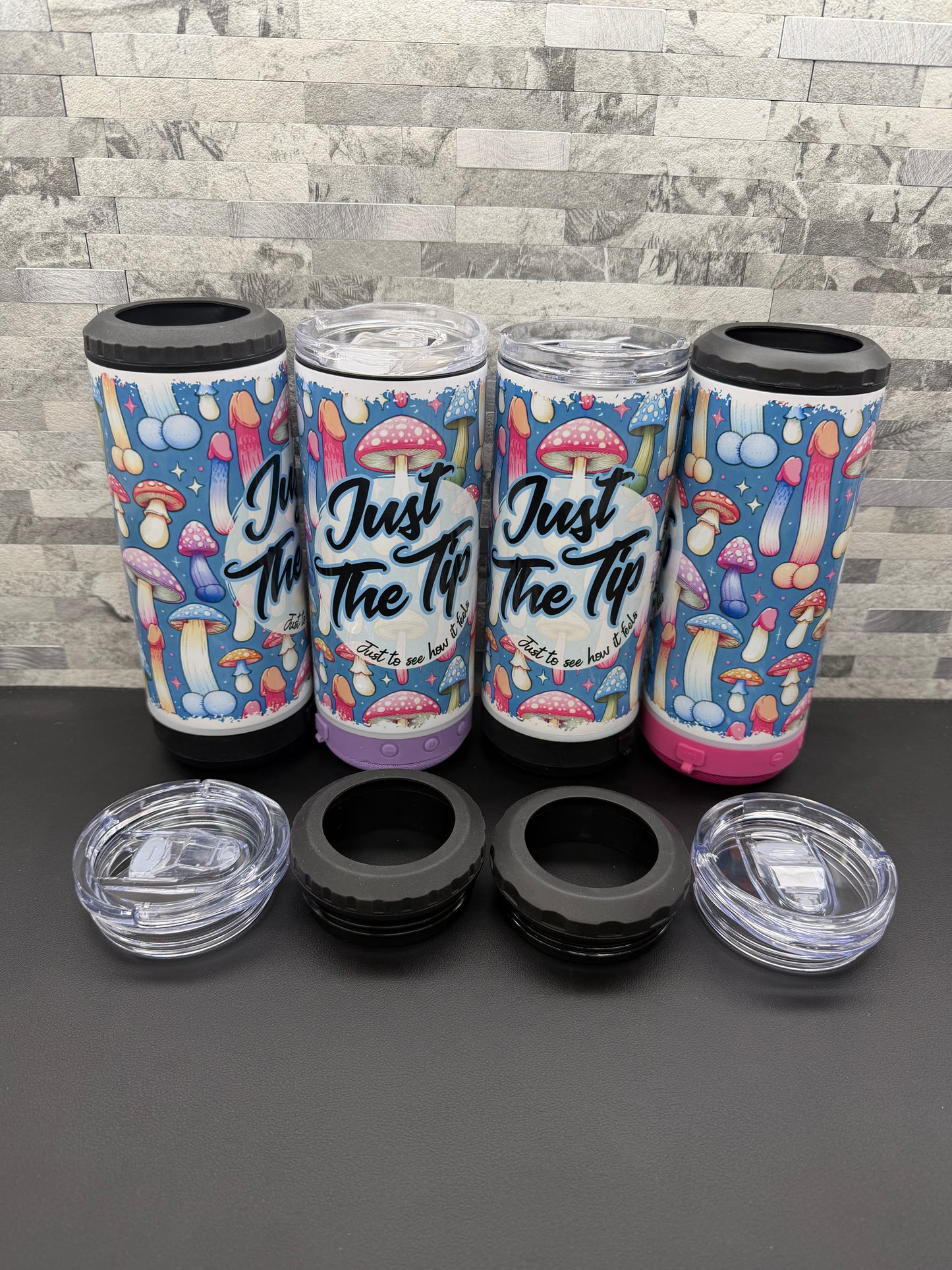 4-1 Bluetooth Speaker Can Cooler Cups