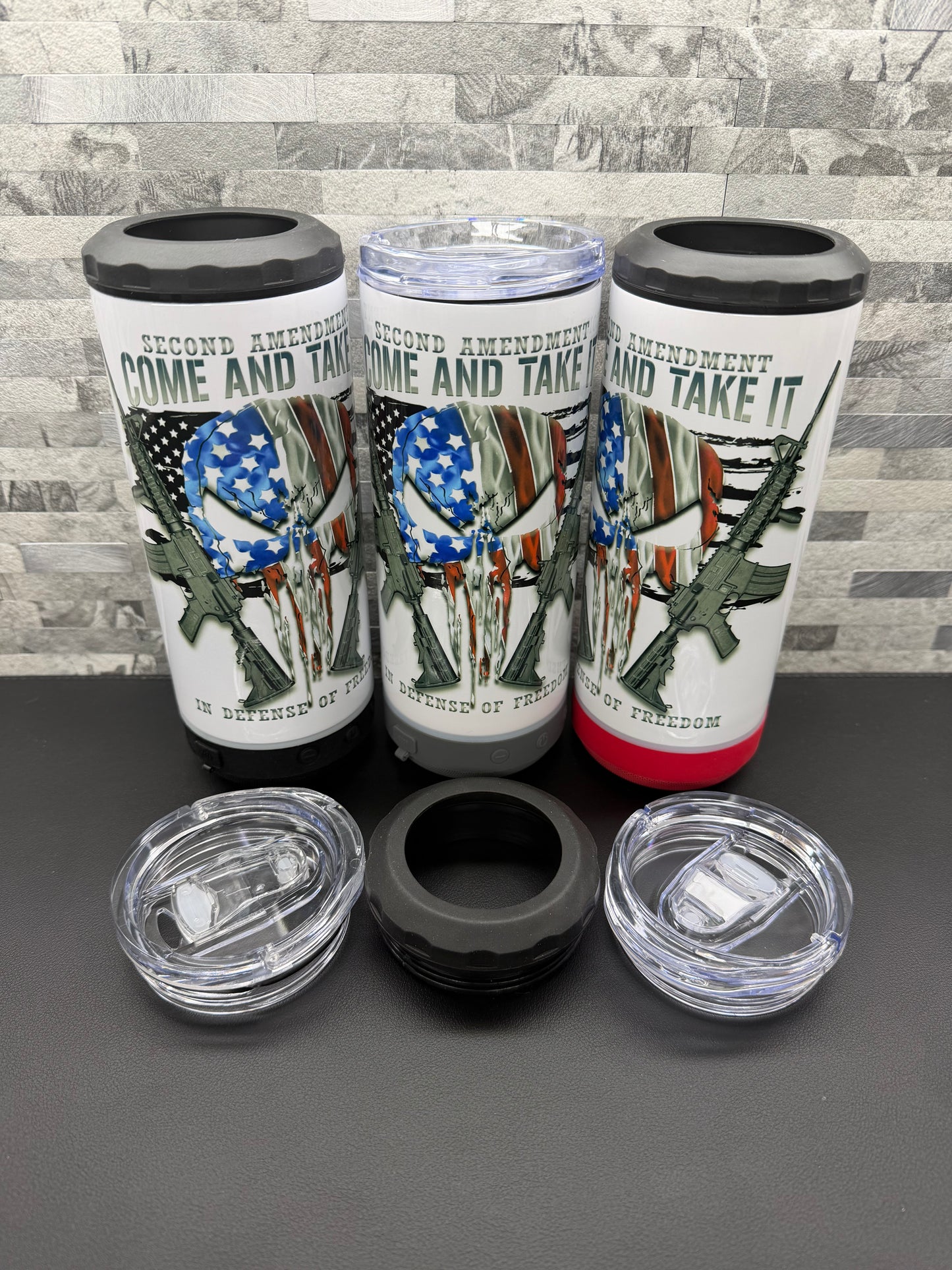 4-1 Bluetooth Speaker Can Cooler Cups