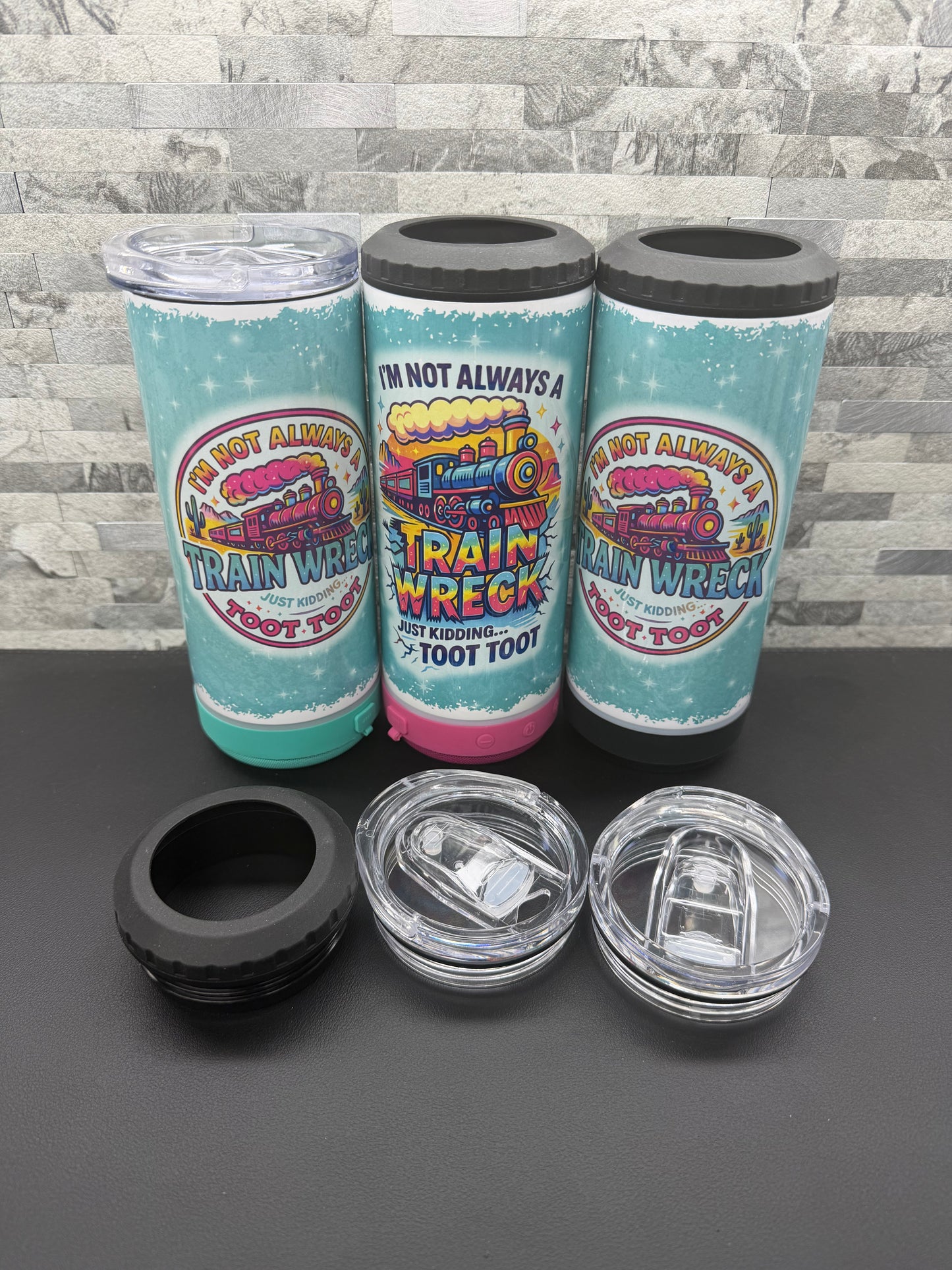 4-1 Bluetooth Speaker Can Cooler Cups