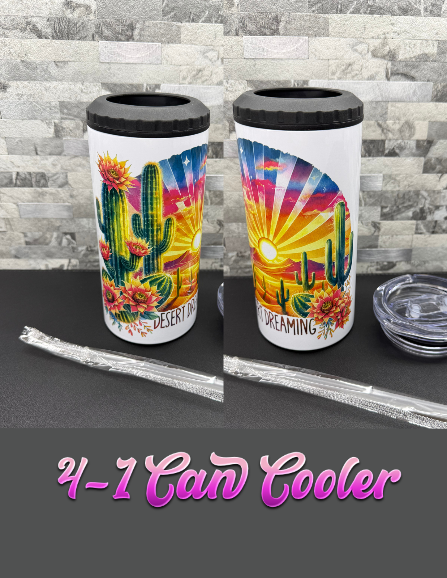 Tall Can Cooler Cups 4-1