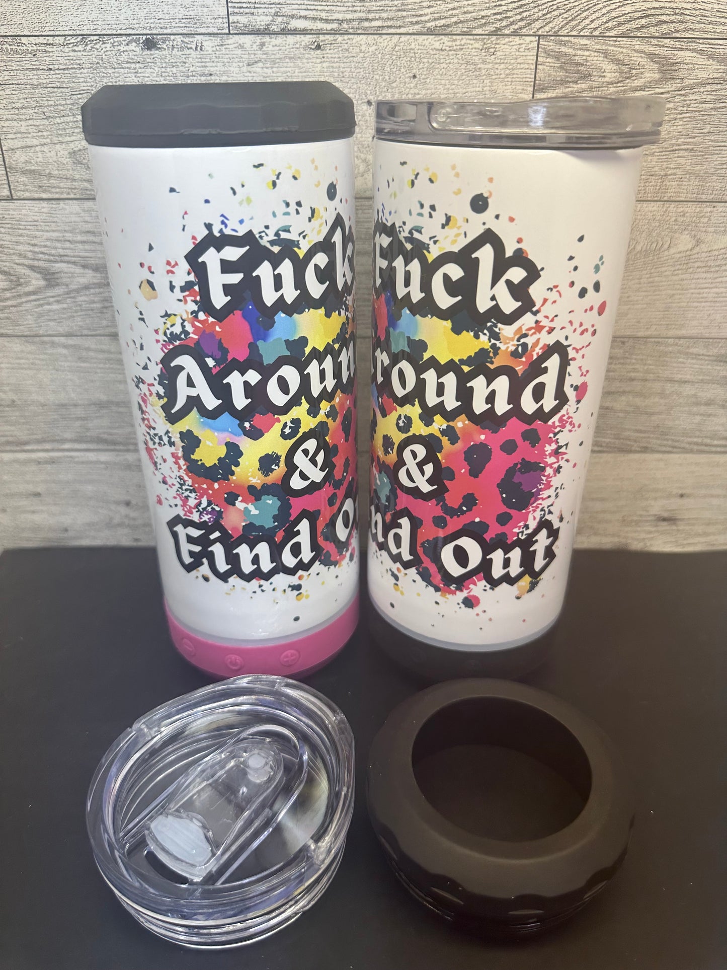 4-1 Bluetooth Speaker Can Cooler Cups