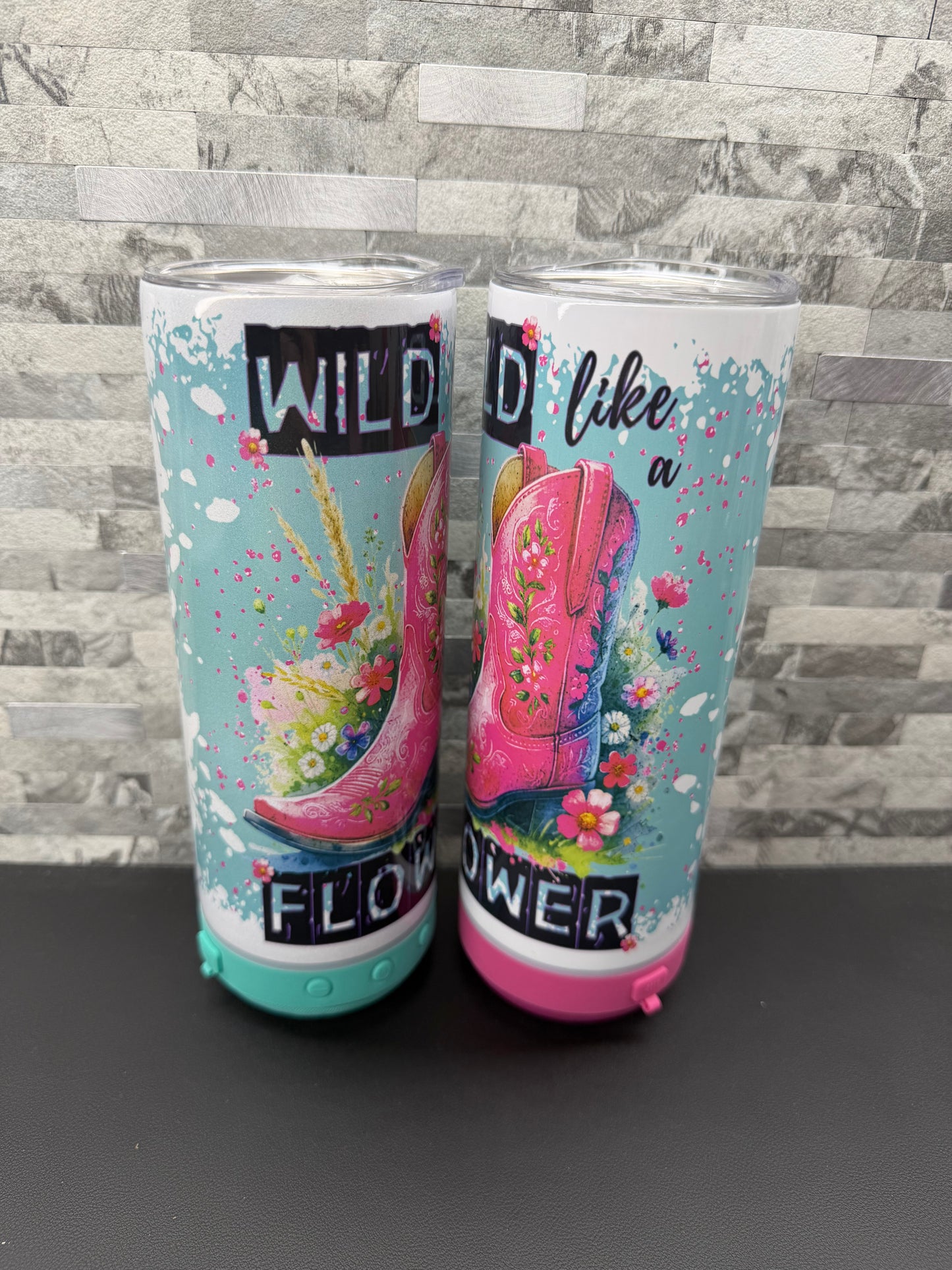 Bluetooth Speaker Tumblers 20oz Skinnys
