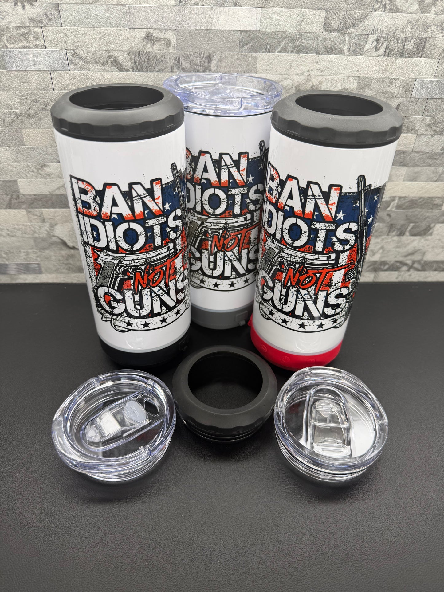 4-1 Bluetooth Speaker Can Cooler Cups