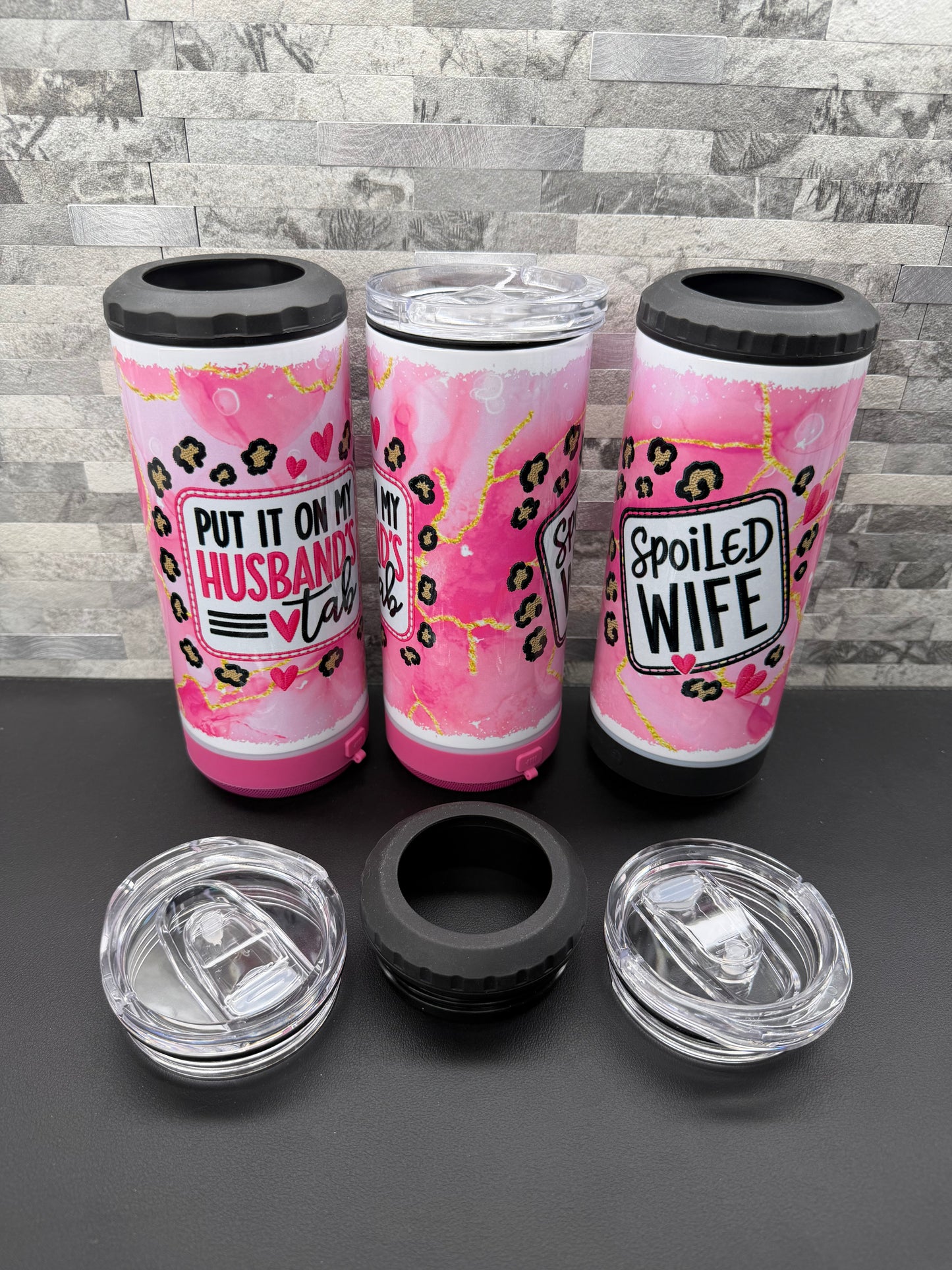 4-1 Bluetooth Speaker Can Cooler Cups