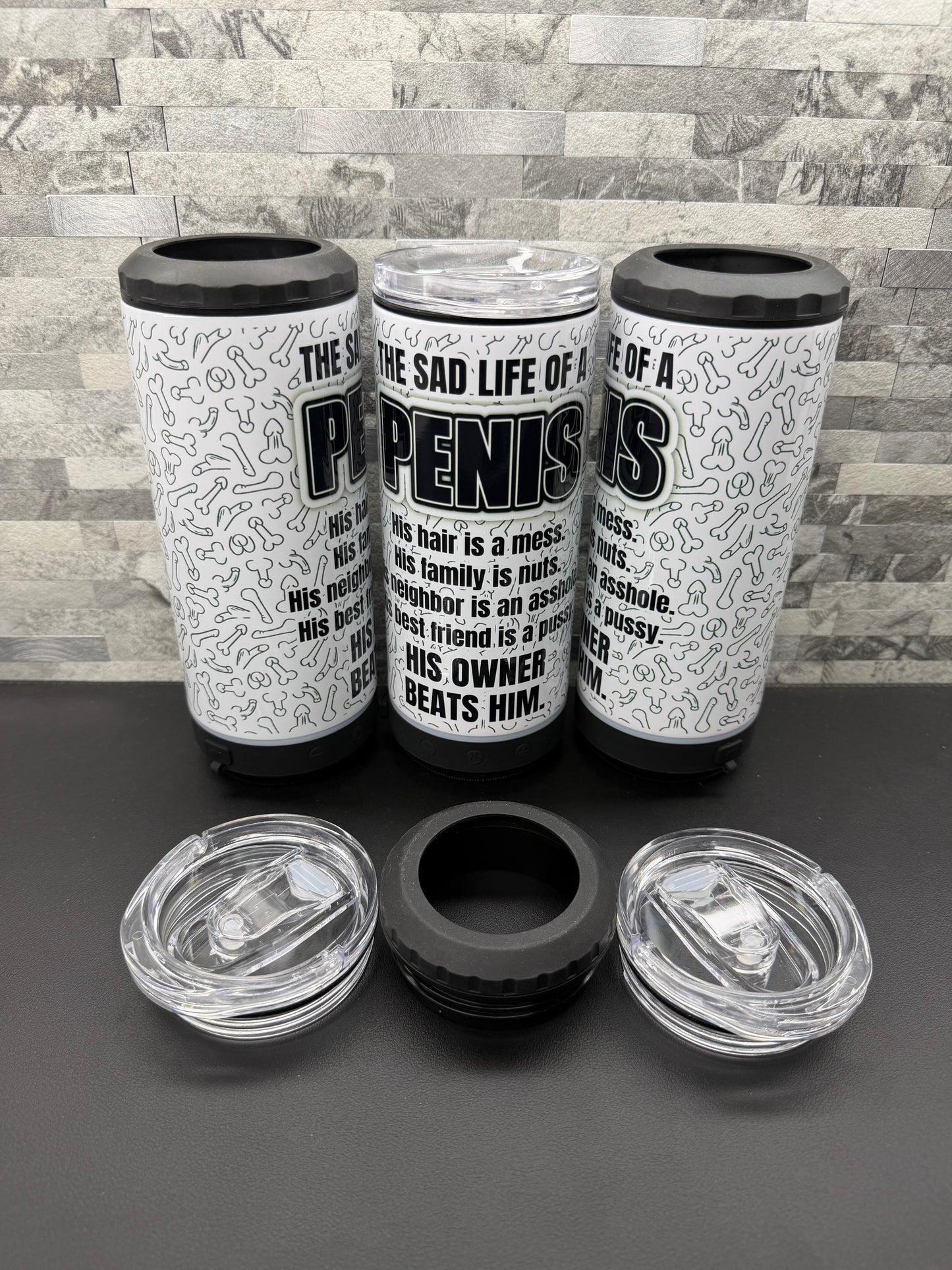 4-1 Bluetooth Speaker Can Cooler Cups
