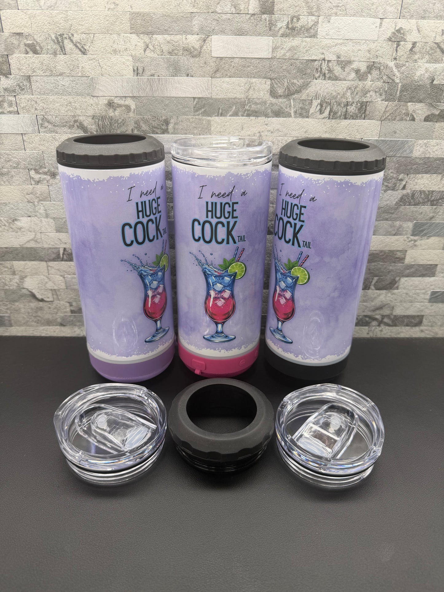 4-1 Bluetooth Speaker Can Cooler Cups