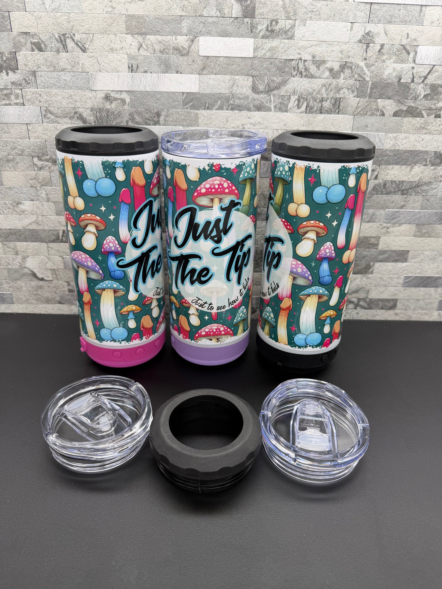 4-1 Bluetooth Speaker Can Cooler Cups