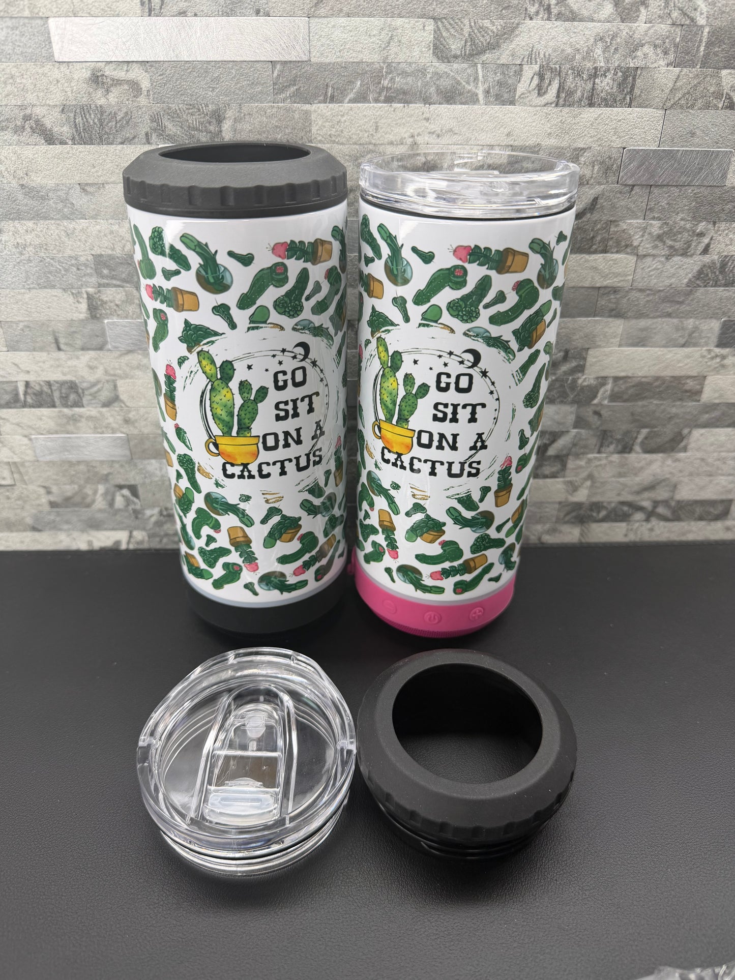 4-1 Bluetooth Speaker Can Cooler Cups