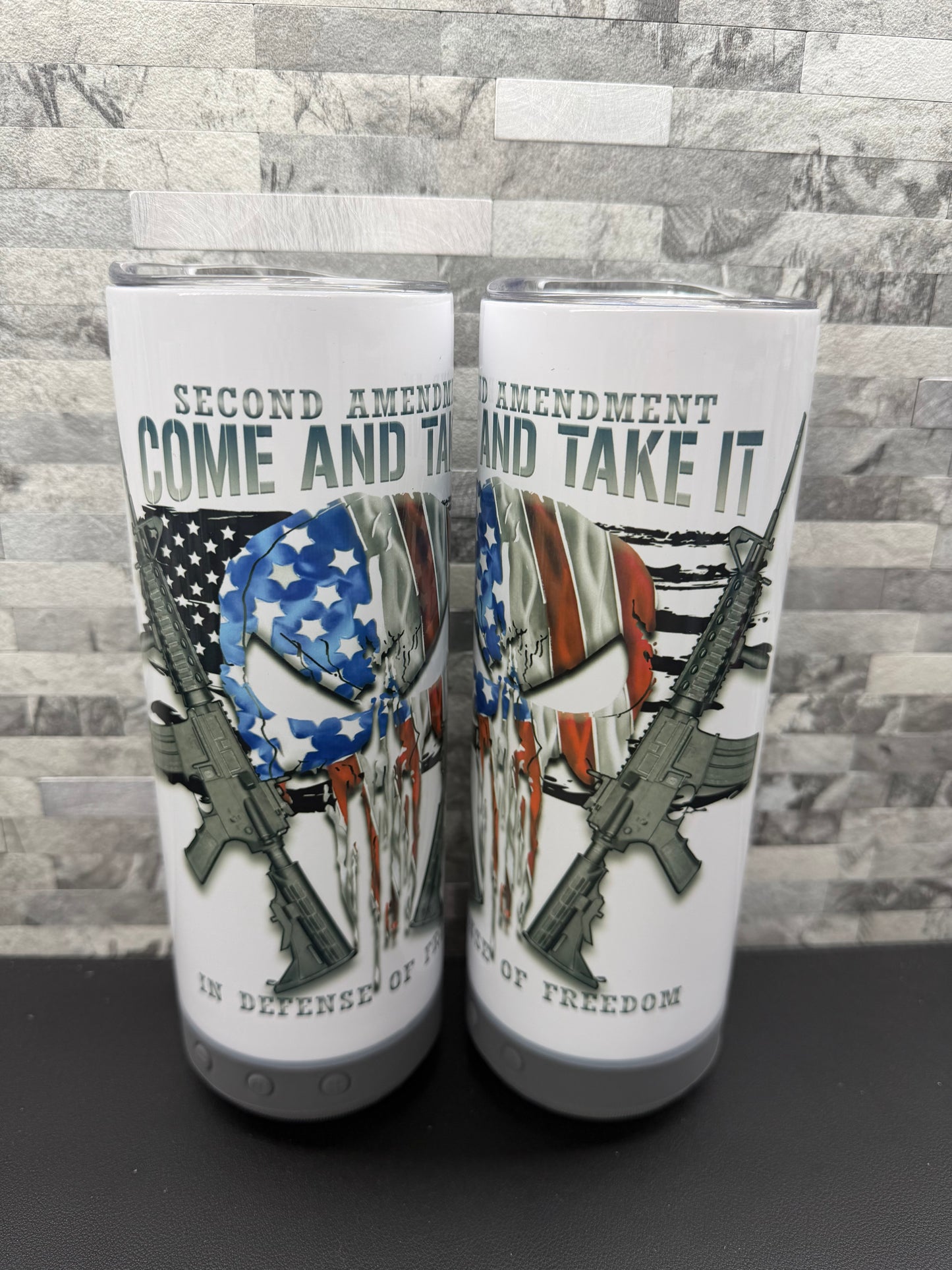 Bluetooth Speaker Tumblers 20oz Skinnys