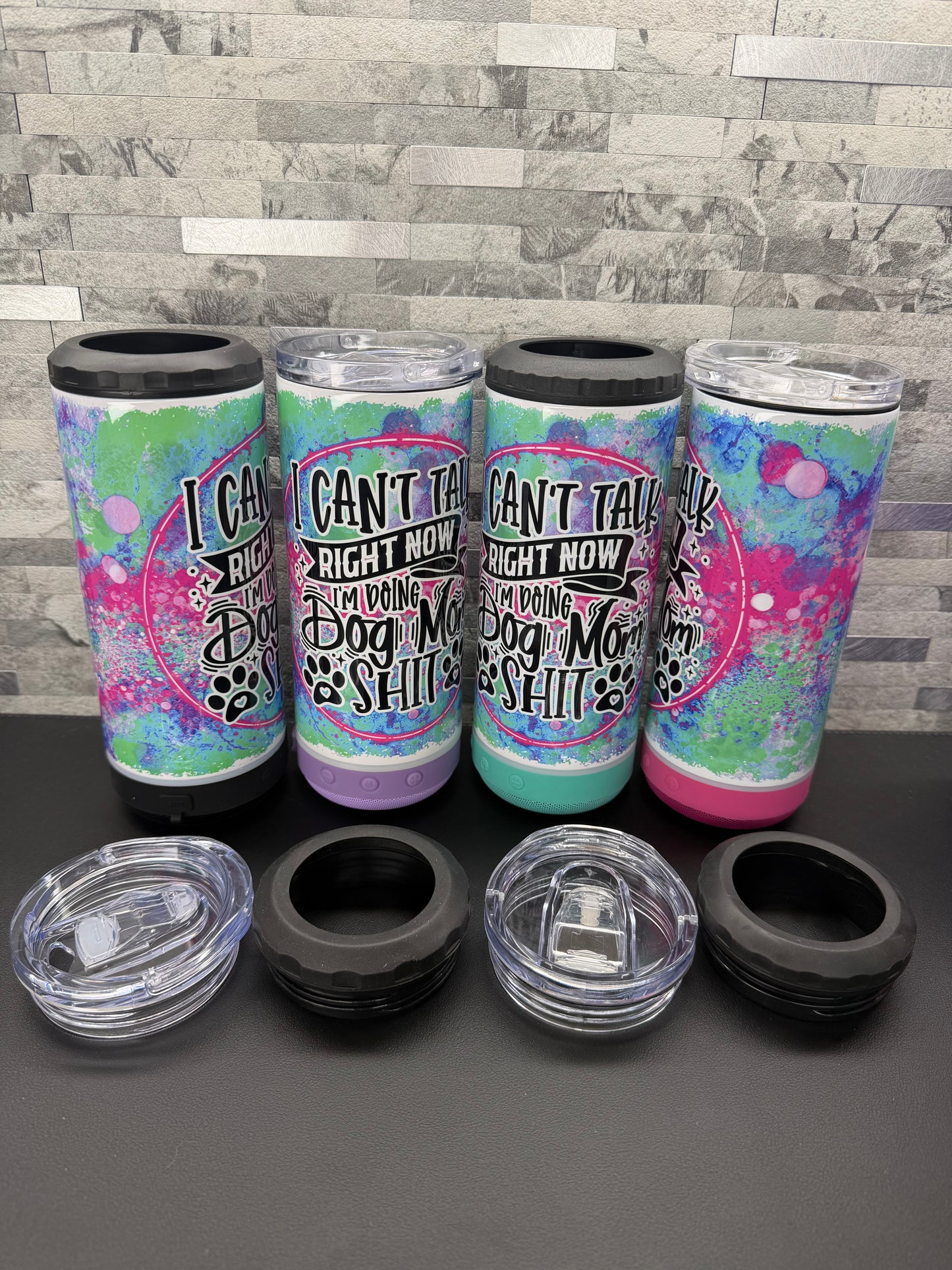 4-1 Bluetooth Speaker Can Cooler Cups