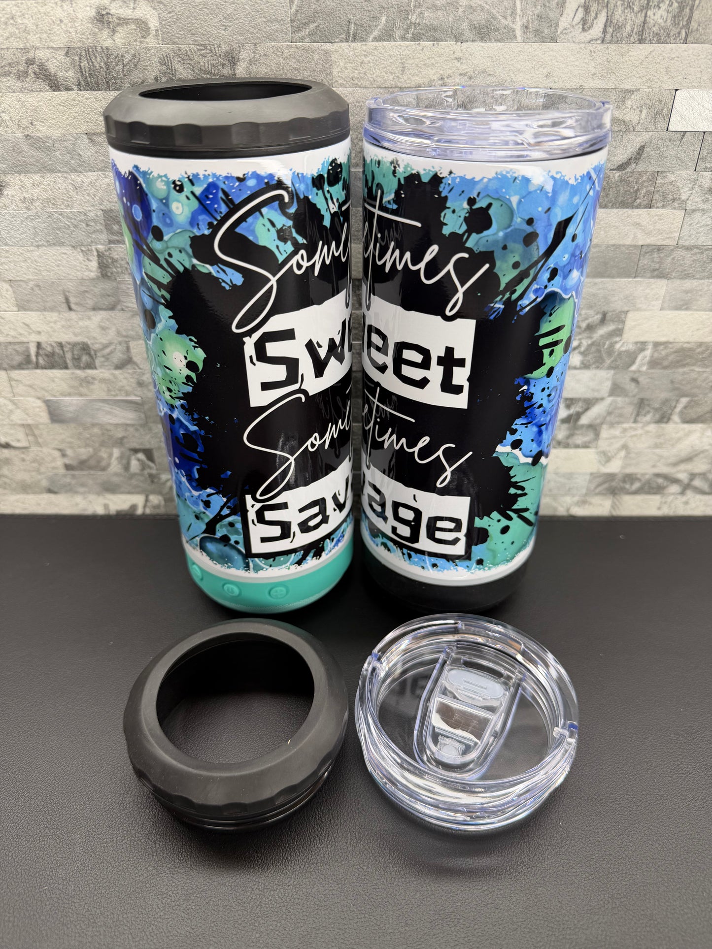 4-1 Bluetooth Speaker Can Cooler Cups