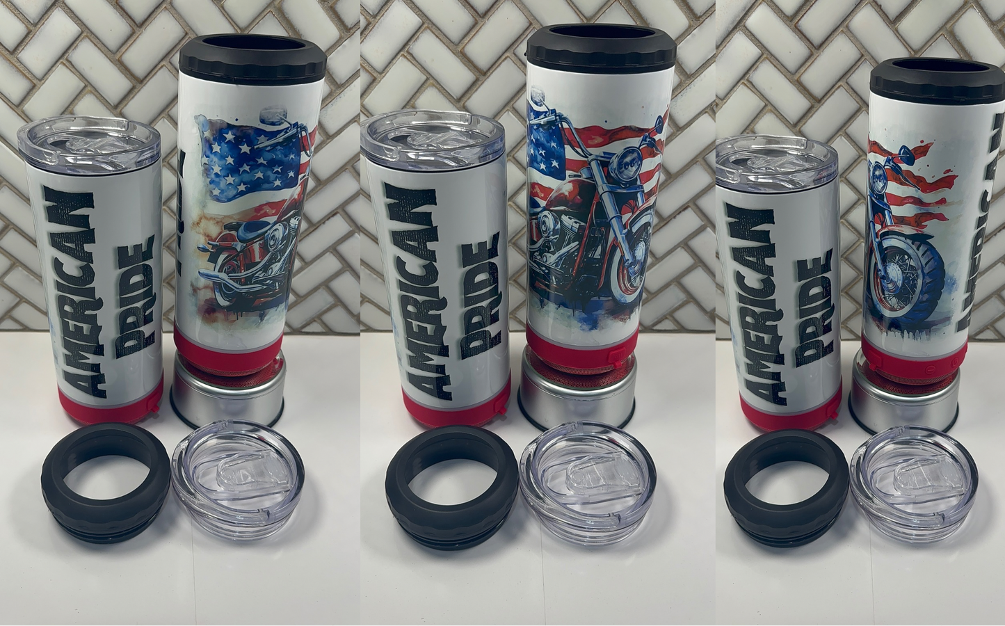 4-1 Bluetooth Speaker Can Cooler Cups